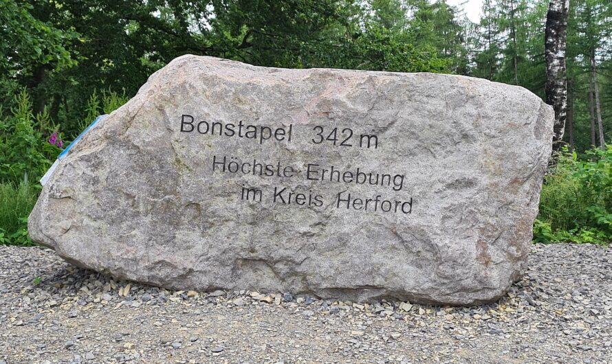 Der Bonstapel – Die höchste Erhebung im Kreis Herford