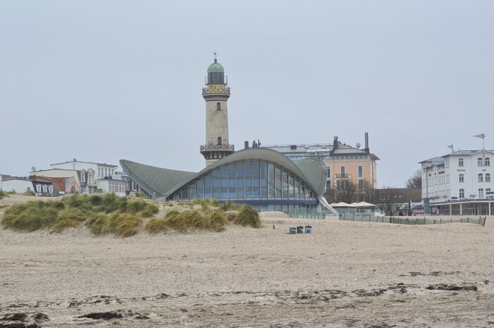 Ein Tag am Strand von Warnemünde