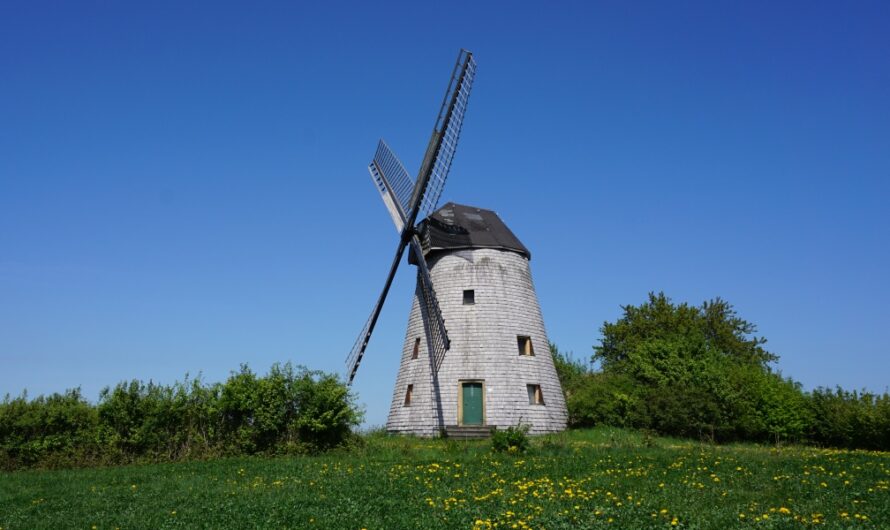 Runde zur Windmühle Bavenhausen im Kalletal