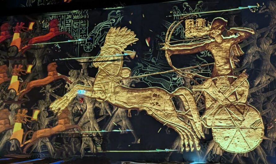 Im Reich der Pharaonen – Phoenix des Lumières in Dortmund