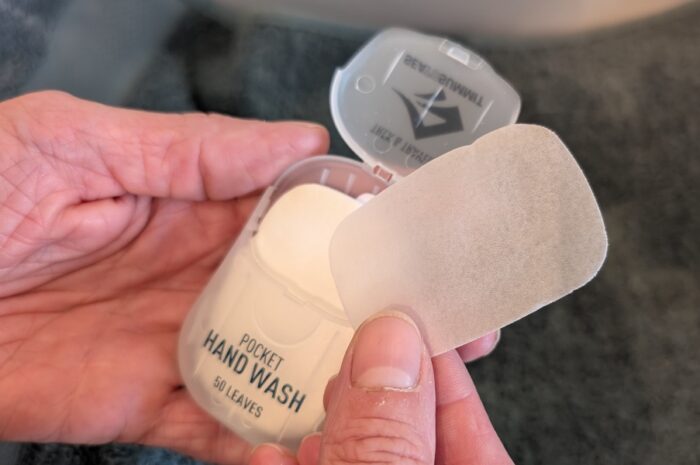 [Test] Sea to summit Pocket Handwash, Handwaschblättchen – Immer sauber bleiben!