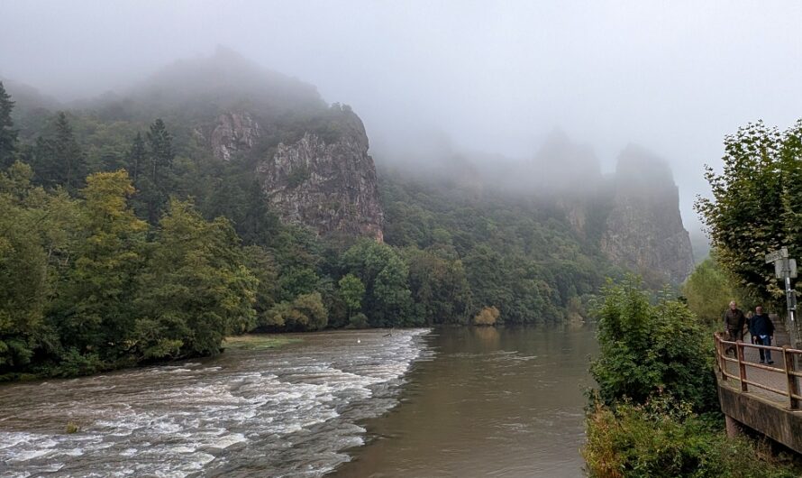 Der Rheingraf und seine Gans – Auf den Felsen bei Bad Münster am Stein