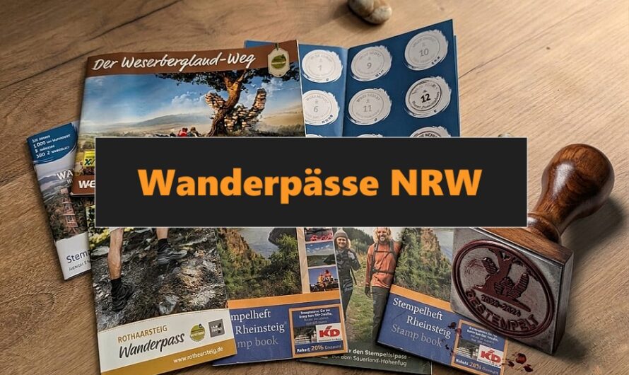 Stempelfieber in NRW! – Alle Wanderpässe und wo du sie findest