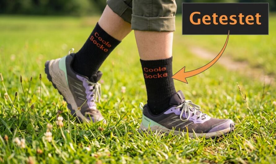 [Test]Wrightsock Cool Mesh II Motivsocke „Coole Socke“