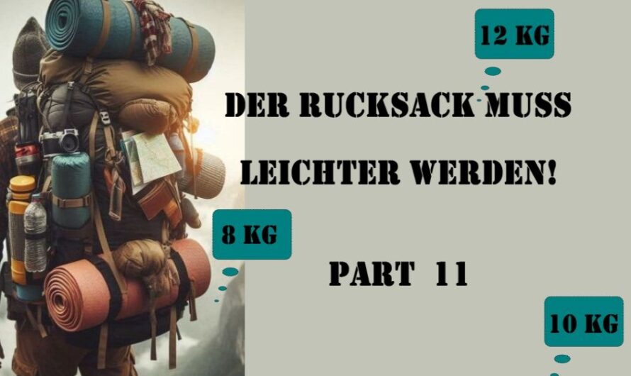 Mission leichterer Rucksack – Pflege & Hygiene